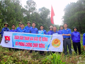 Nghệ An: Thành lập các đội thanh niên xung kích phòng cháy, chữa cháy rừng